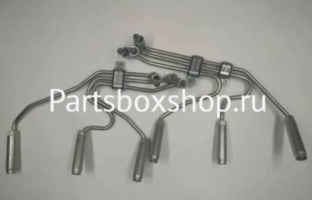 Трубка топливная высокого давления на форсунки (комплект 6 шт) Евро-3 HOWO VG1540080040