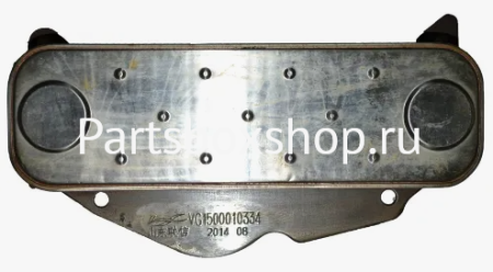 Радиатор масляный (теплообменник) HOWO VG1500010334 / AZ1500010334