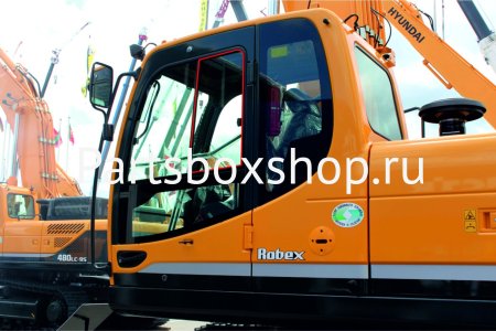 Стекло дверное верхнее заднее Hyundai LC-9 серии с 2011 г. KMK