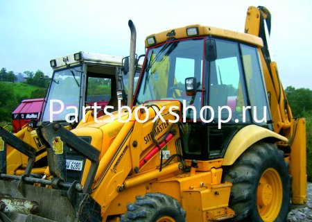 Стекло лобовое JCB 3CX, 4CX с 1997-2002 г. KMK