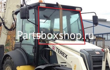 Стекло лобовое верхнее Terex 820, 860 KMK